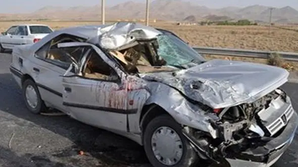 تصادف مرگبار در کرمانشاه / 2 تن در دم جان باختند