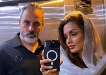 فیلم آواز خوانی عاشقانه صبا تاجیک با شوهرش علیرام نورایی مجری مسابقه مردان آهنین ! + عکس های مدلینگ خانم پرحاشیه