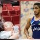 اولین فیلم از همسر رحمان عموزاد هنگام گرفتن مدال طلا / زیبایی پسر عموزاد به مادرش رفته و ...