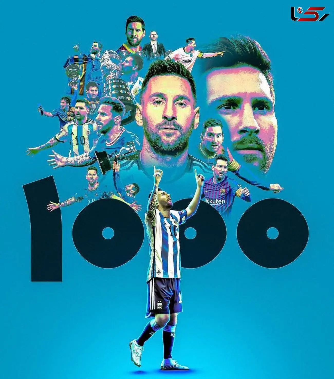 آمار/ مقایسه عملکرد مسی و رونالدو در 1000 بازی اول