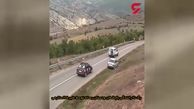شعبده باز مازندرانی با چشم ها و دستان بسته و 10 کیلومتر رانندگی در جاده کوهستانی رکورد زد+فیلم و عکس