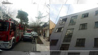 انفجار یک واحد مسکونی در خیابان ولی عصر(عج) تهران+ عکس