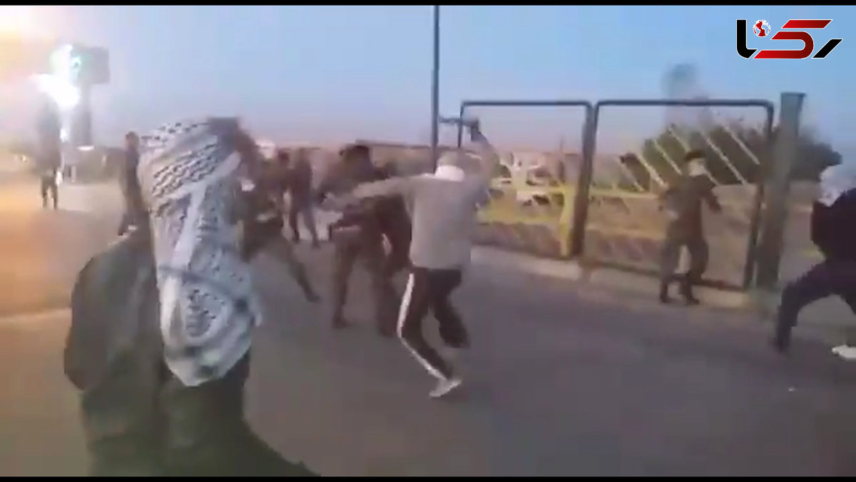 فیلم درگیری جوانان جویای کار با حراست شرکت نیشکر