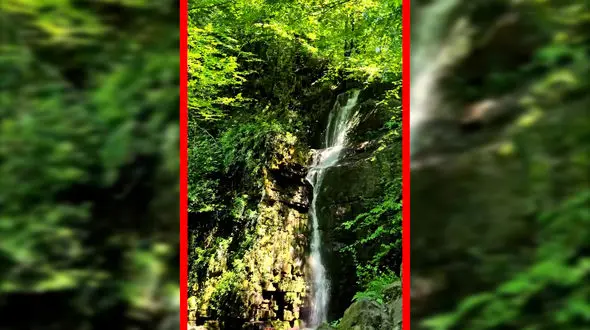 فیلم آبشار شفت در منطقه وزن بن