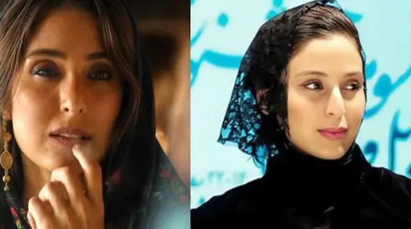 گریم جذاب و خاص آناهیتا افشار در فیلم خاتی