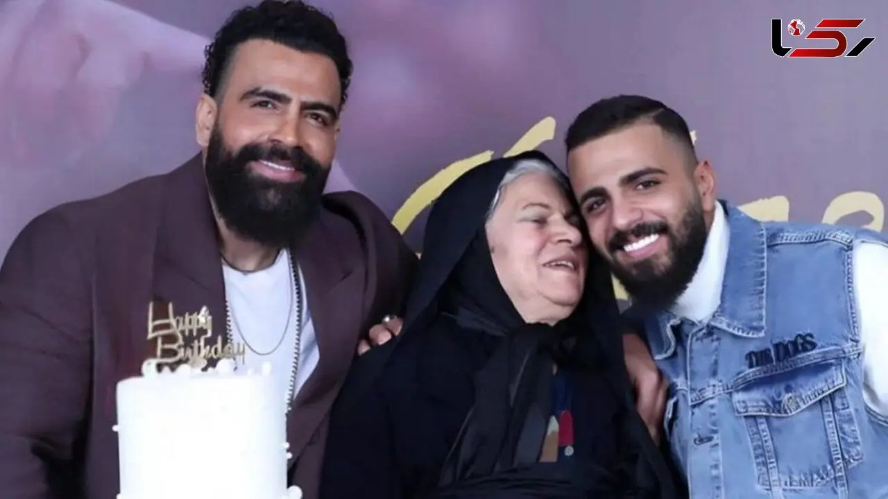فیلم/خبر خیلی تلخ در جشن تولد معین زد/ مادرش جلوی دهن خواننده را گرفت !