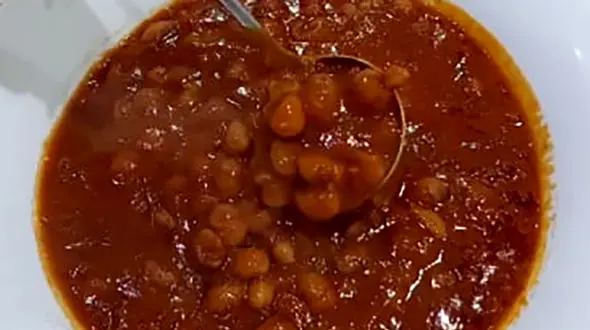 طرز تهیه خوراک لوبیا چیتی + فیلم