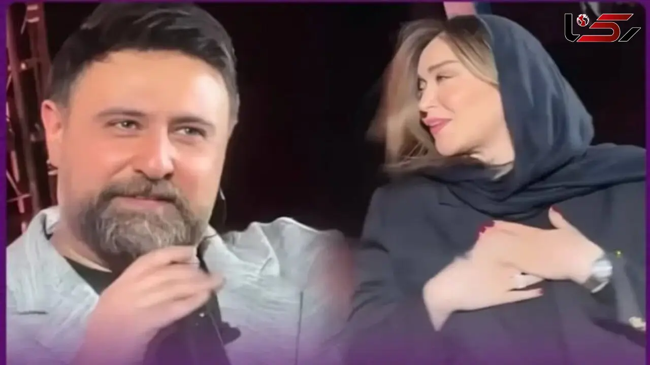 فیلم/ سنگ تمام محمد علیزاده برای همسرش در کنسرت؛ آقای خواننده قدردان سارا منجزی است/ او درجه یکه !
