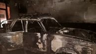 آتش سوزی یک باب کلینیک خودرو در تبریز