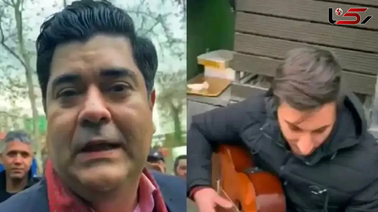آواز اصیل؛ نوازنده های خیابانی آهنگ ایران میزدن یهو سالار عقیلی اومد خوند غلغله شد