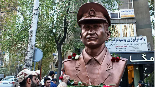 سرقت سردیس تیمسار فلاحی در خیابان ولیعصر + عکس