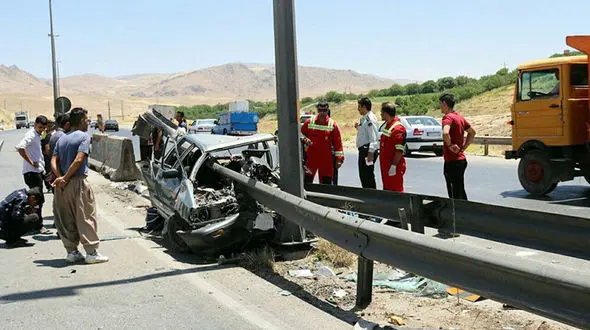 فاجعه ای مرگبار با 6 قربانی در خرم آباد+ عکس