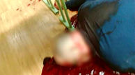پسری با  اره برقی در کلاس درس حمام خون راه انداخت+عکس جسد معلم