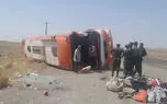 آخرین جزئیات واژگونی اتوبوس در محور نیشابور ـ سبزوار از زبان پلیس راه/ «عدم توجه به جلو» علت اولیه حادثه اعلام شد