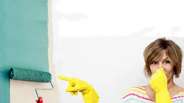 راه های از بین بردن بوی رنگ در خانه