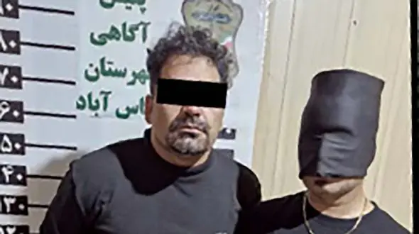 اعترافات تکان دهنده ببر سیاه + عکس های لحظه بازداشت