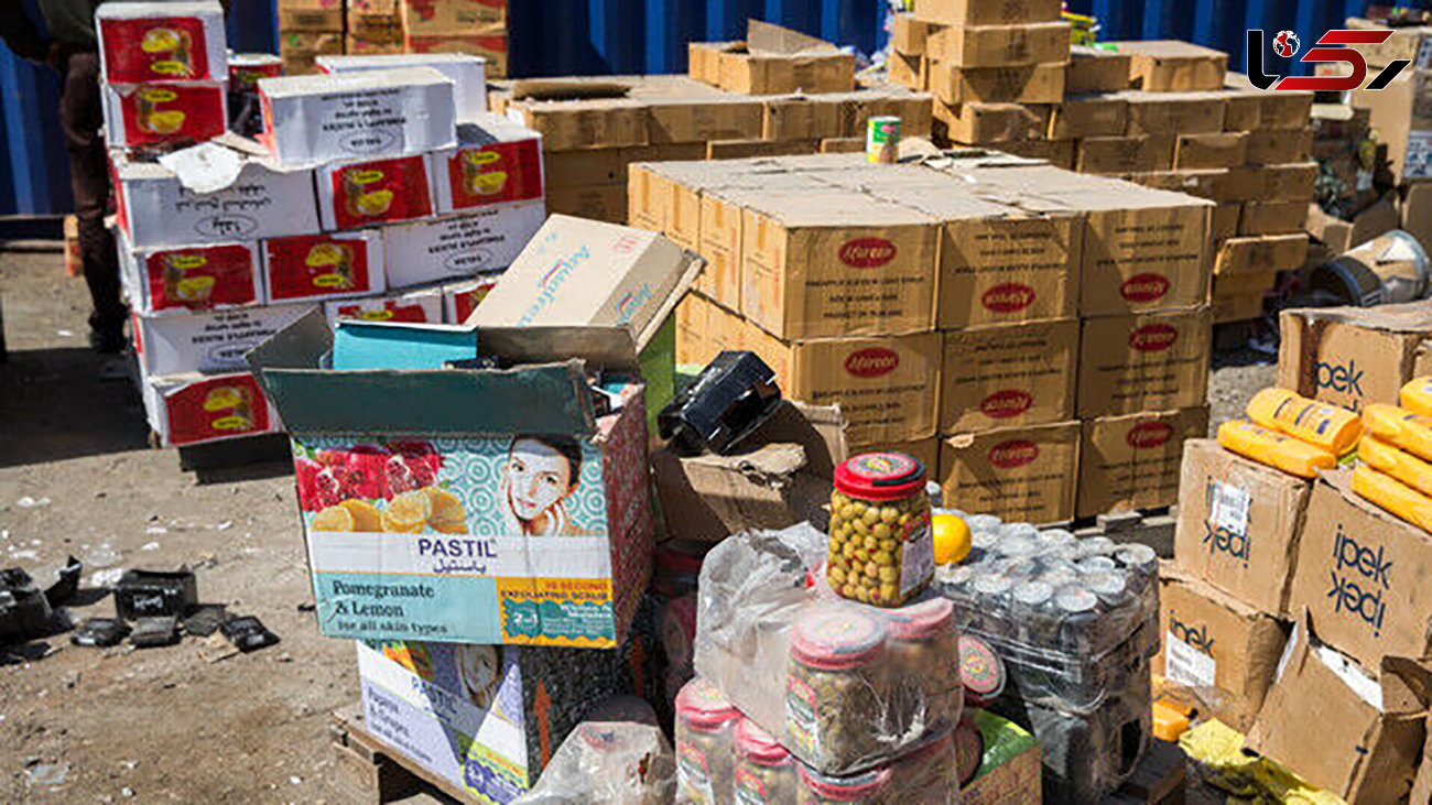 کشف 10 میلیارد ریال مواد خوراکی قاچاق در بازار تهران