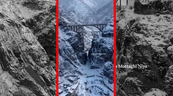 فیلم زیبایی پل ورسک در ارتفاعات سوادکوه
