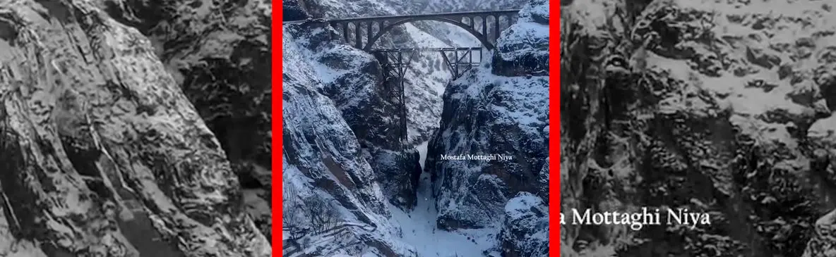 فیلم زیبایی پل ورسک در ارتفاعات سوادکوه