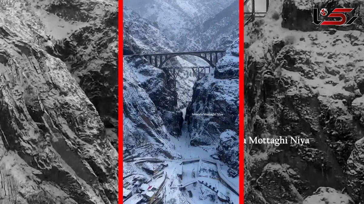 فیلم زیبایی پل ورسک در ارتفاعات سوادکوه
