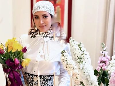 نگاهی به چیدمان شاهانه وفوق لاکچری پنت‌هاوس بهرام رادان و همسر هنرمندش، مینا مختاری/ از ویوی ابدی و مبلمان شیک تا تابلوهای هنری