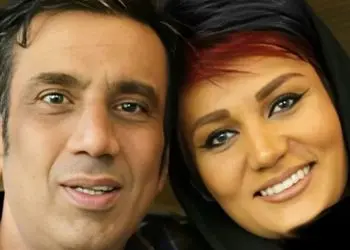 عکس/ یادی کنیم از جشن تولد نصرالله رادش برای همسرش/تزئین زیبای کیک با شمع