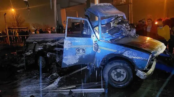 انفجار کپسول گاز خودرو در قزوین + جزییات