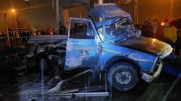 انفجار کپسول گاز خودرو در قزوین + جزییات