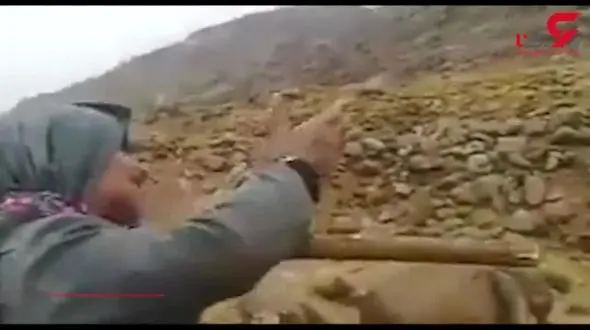 اشک شوق پیرمرد یزدی از آشتی آب با کویر +فیلم 