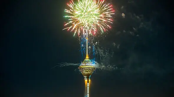 رکورد بازدید نوروزی از برج میلاد شکسته شد ! 