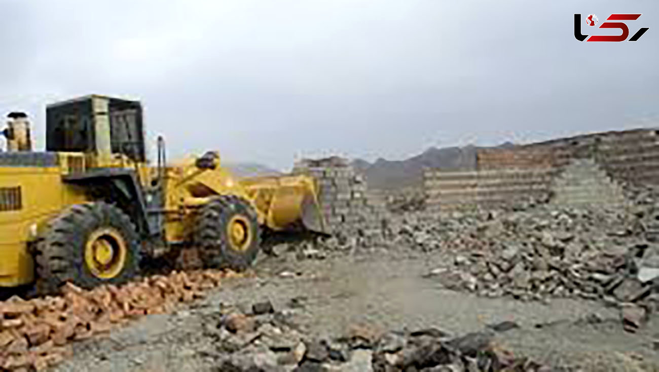 رفع تصرف اراضی ملی در شهرستان میرجاوه 