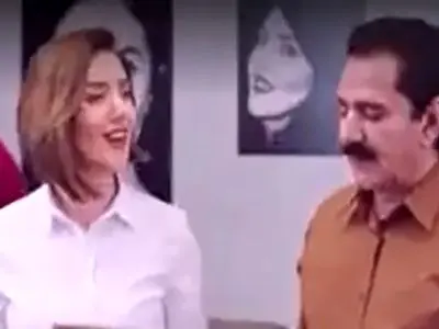 آواز معروفا؛ پشت صحنه تمرین آهنگ خوندن پرویز پرستویی با عایشه گل که انگار تیم بدنیا اومدن 