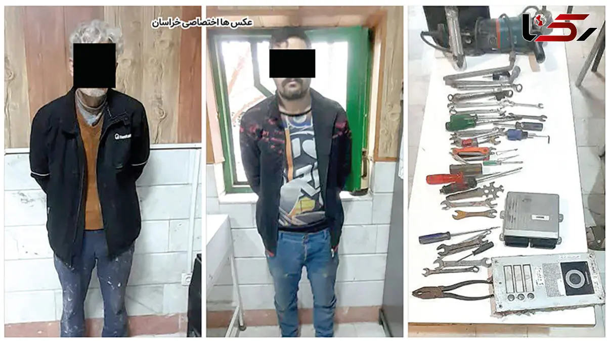 ماجرای فرارجنون آمیزدزدان سابقه دار! / در مشهد رخ داد
