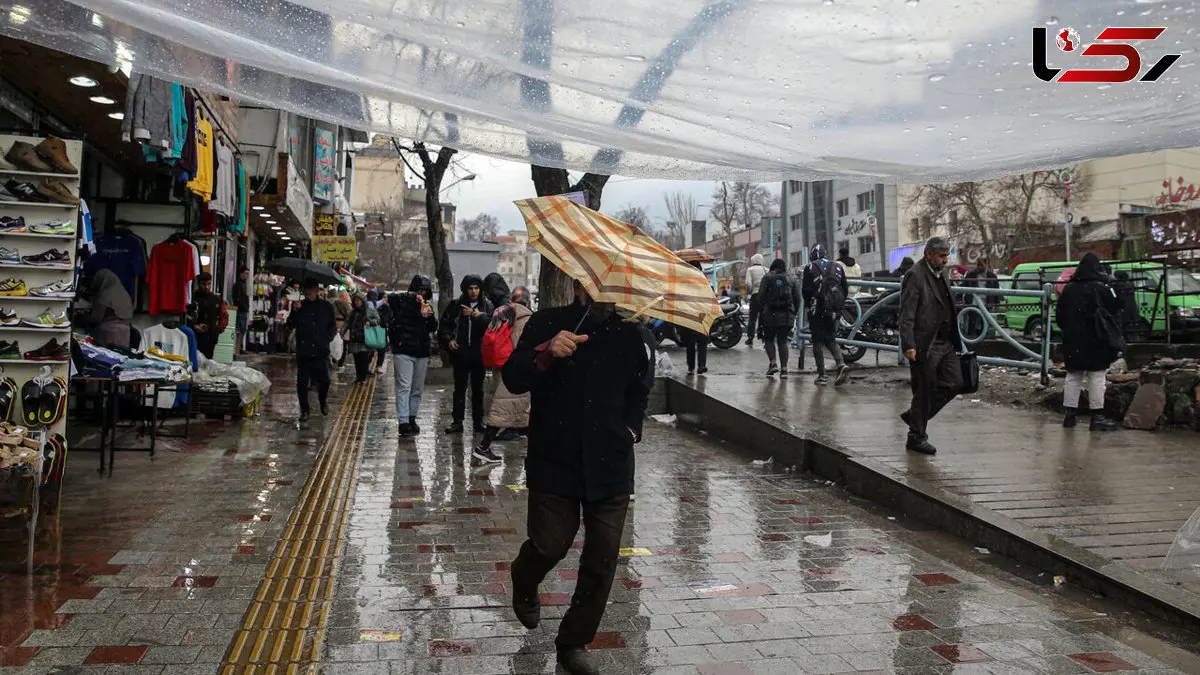 فعالیت سامانه بارشی در استان تهران طی ۵ روز آینده