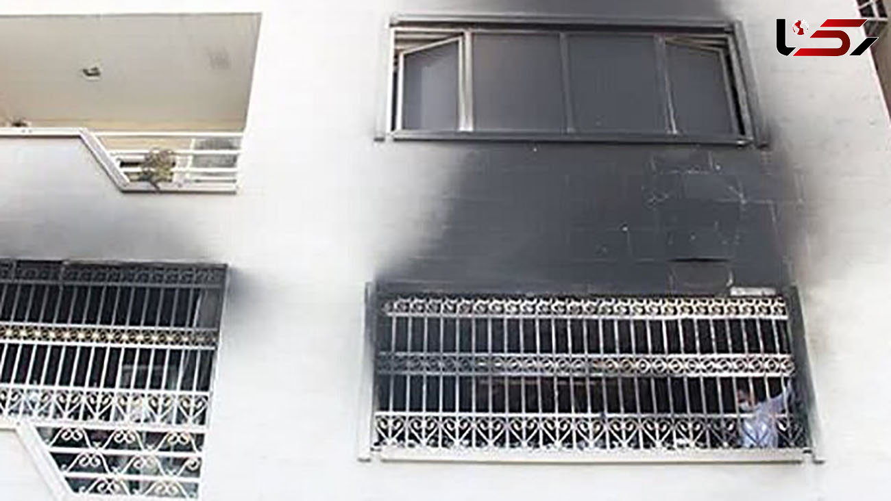 لحظه آتش سوزی ساختمان 6 طبقه در بندرعباس / 10 زن و مرد در محاصره بودند! + عکس
