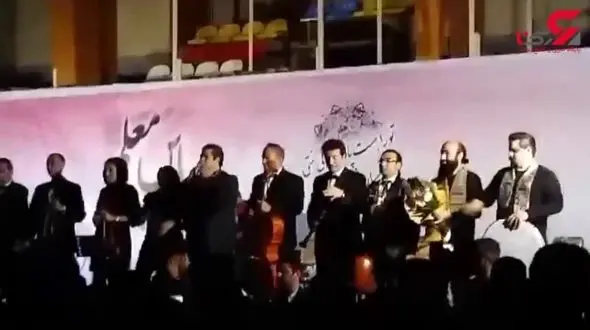 همسر سالار عقیلی پس از حادثه کنسرت به بیمارستان رفت+ فیلم