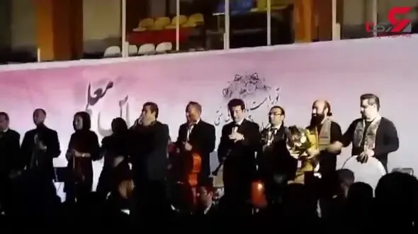 همسر سالار عقیلی پس از حادثه کنسرت به بیمارستان رفت+ فیلم