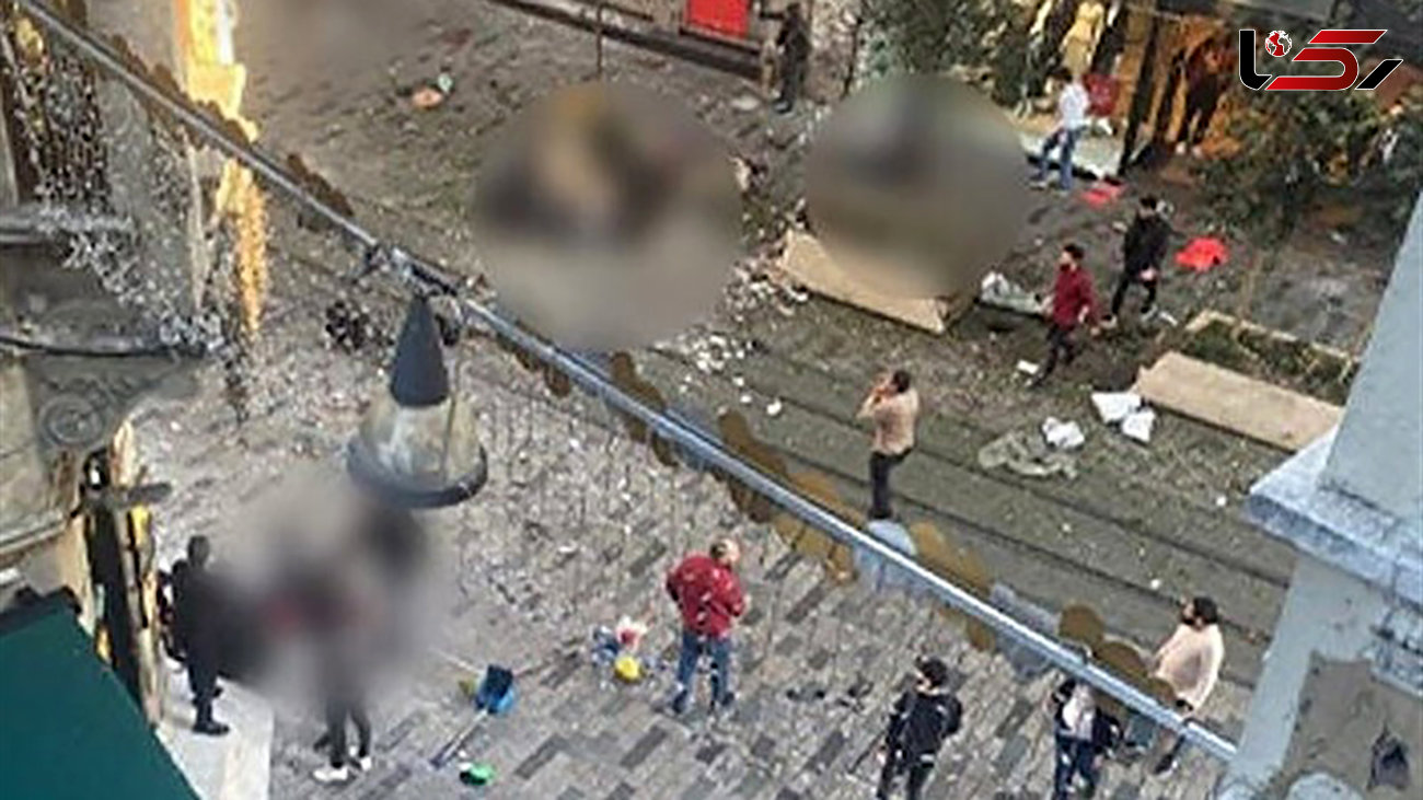 فیلم لحظه انفجار بمب در خیابان استقلال ترکیه + آمار کشته ها و زخمی ها