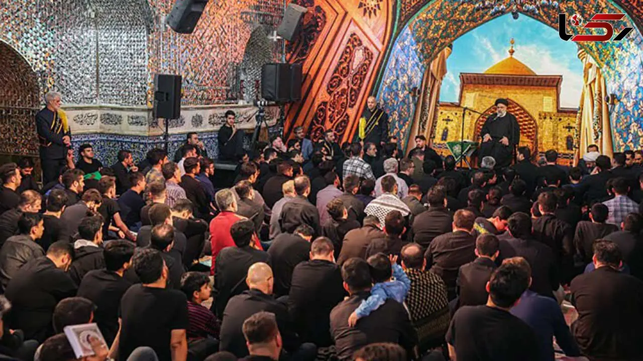 حضور رئیس‌جمهور در امامزاده صالح(ع) تهران بین شب‌زنده‌داران