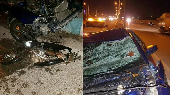 کورس مرگ جوان اهوازی با فورد+تصاویر