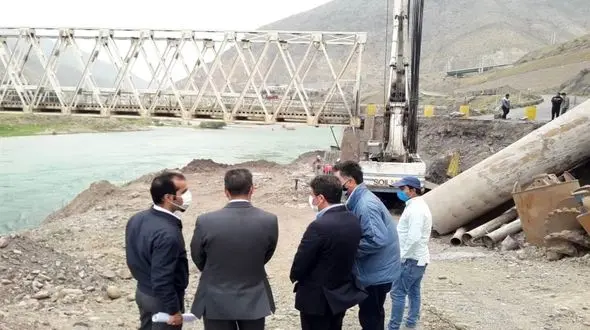 بازدیداز پل در حال احداث سفیدرود منجیل