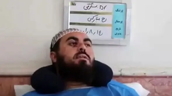 فیلم جزییات حمله  به یک روحانی  در کرج  /  می‌خواستند خفه ام کنند ! + عکس