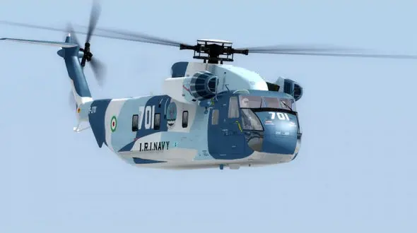  بالگرد نیروی دریایی ارتش به داد زن باردار رسید / در جاسک رخ داد