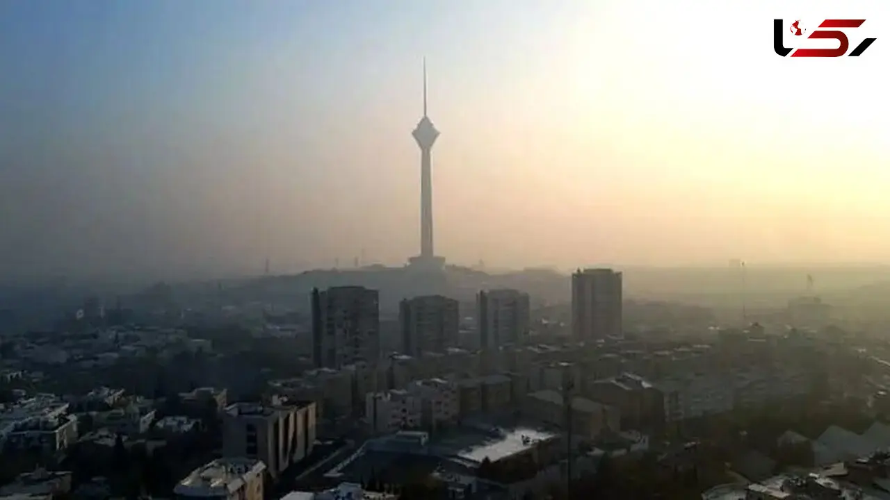 نفس تهران به شمارش افتاد؛ شاخص آلودگی هوا ۱۸۰ اعلام شد + فیلم
