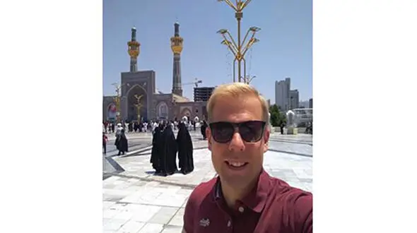 مرد آلمانی مقیم تهران از علاقه اش به ایران می گوید