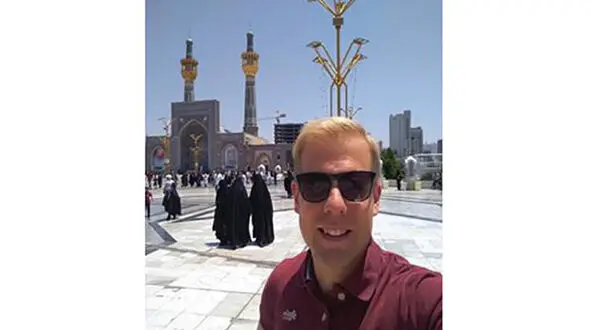 مرد آلمانی مقیم تهران از علاقه اش به ایران می گوید