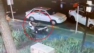 فیلم سرقت موتورسیکلت در مشهد / دزد زبل خان بود