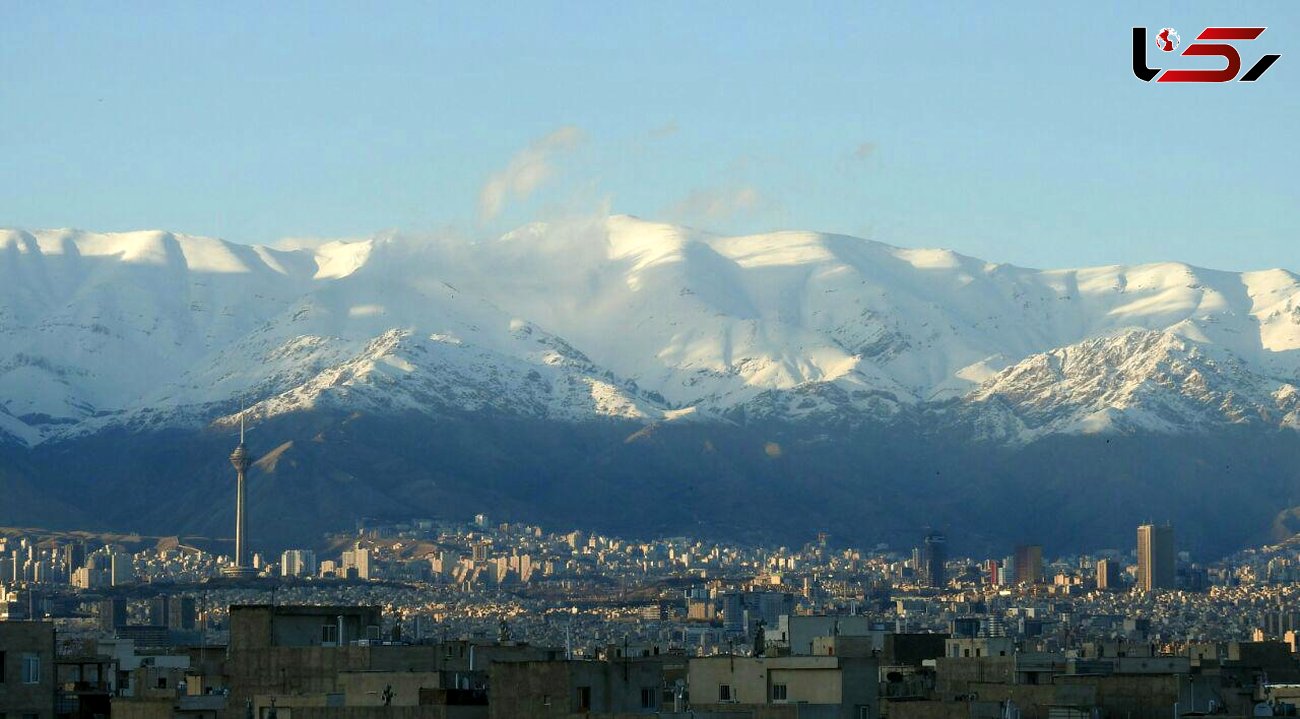 کوه های اطراف تهران در روز چهارشنبه ۷ فروردین ۹۸