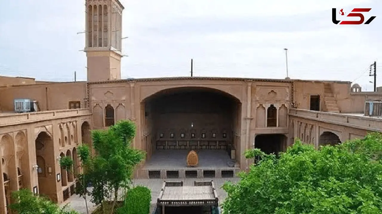 کشف لوکس ترین خانه تاریخی یزد با 3 حیاط باصفا و 22 اتاق مجلل / عکس