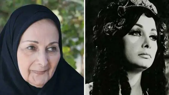 عکس های لو رفته  زیباترین خانم بازیگر قبل انقلاب ! /   جذابیت ماندگار کتایون امیر ابراهیمی در پیری !